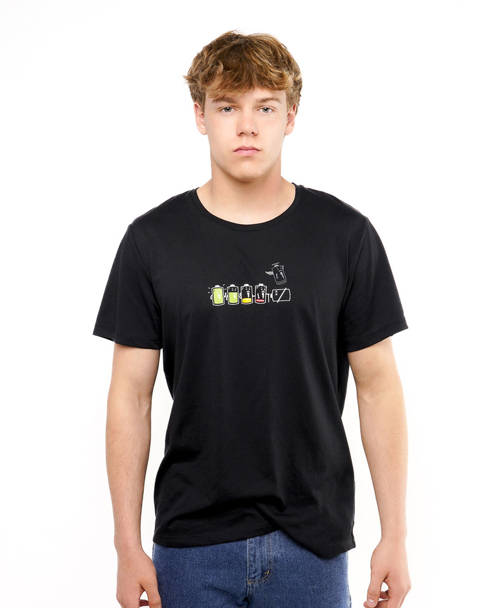 Polera hombre baterías Polera hombre baterías