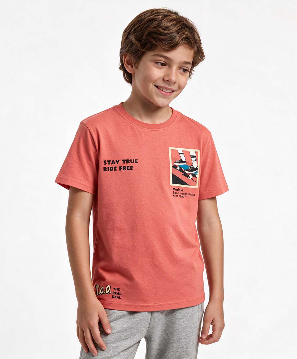 Polera ni&ntilde;o ride free