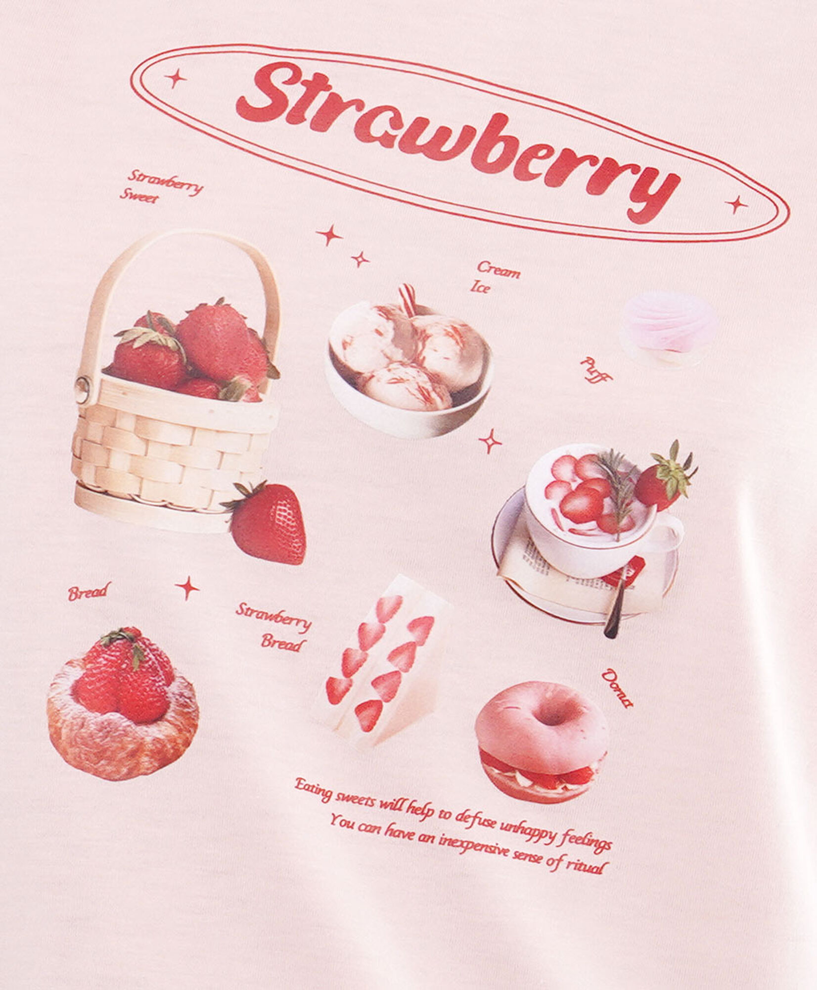 Polera mujer strawberry Polera mujer strawberry