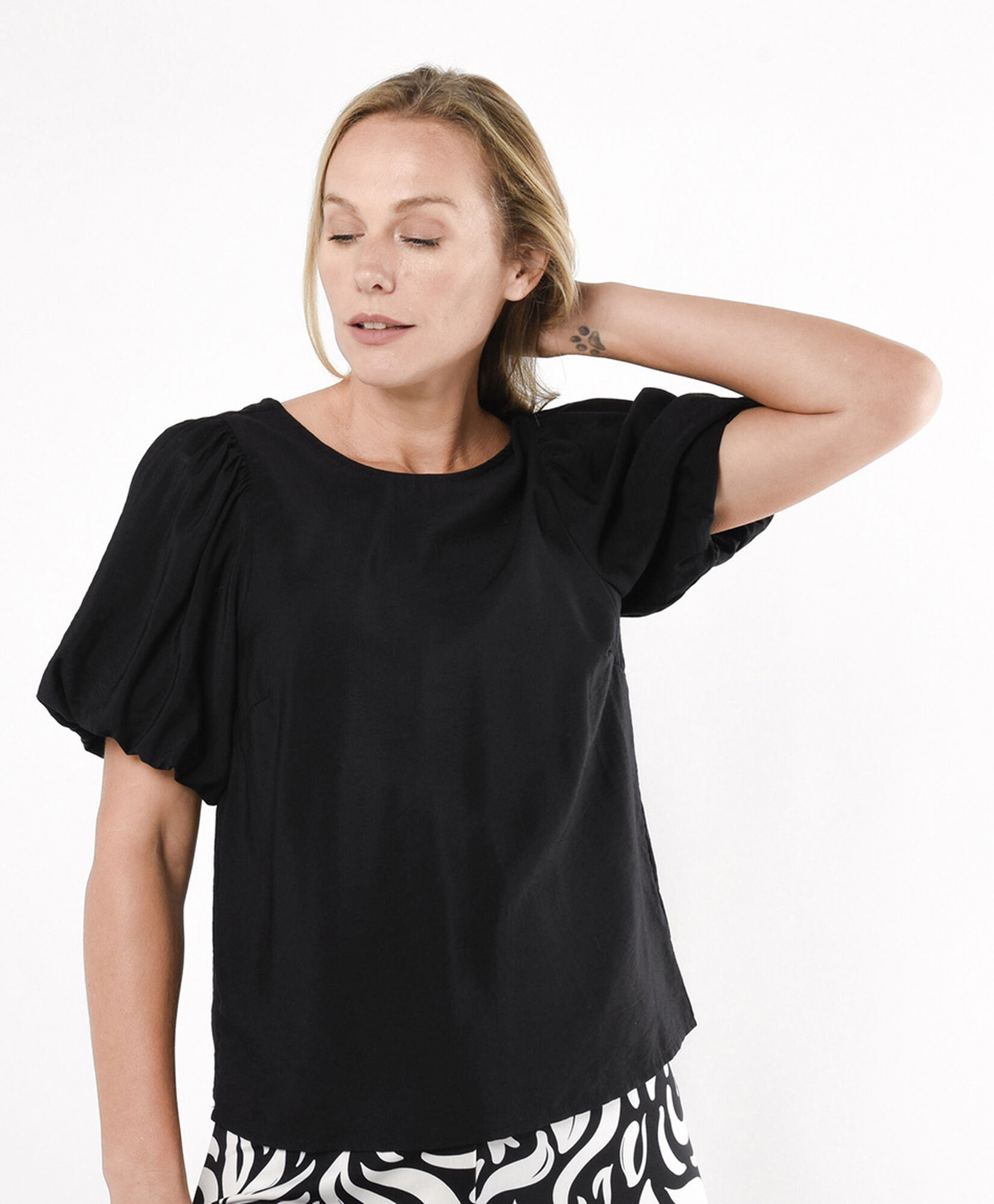 Blusa mujer lazo en espalda Blusa mujer lazo en espalda