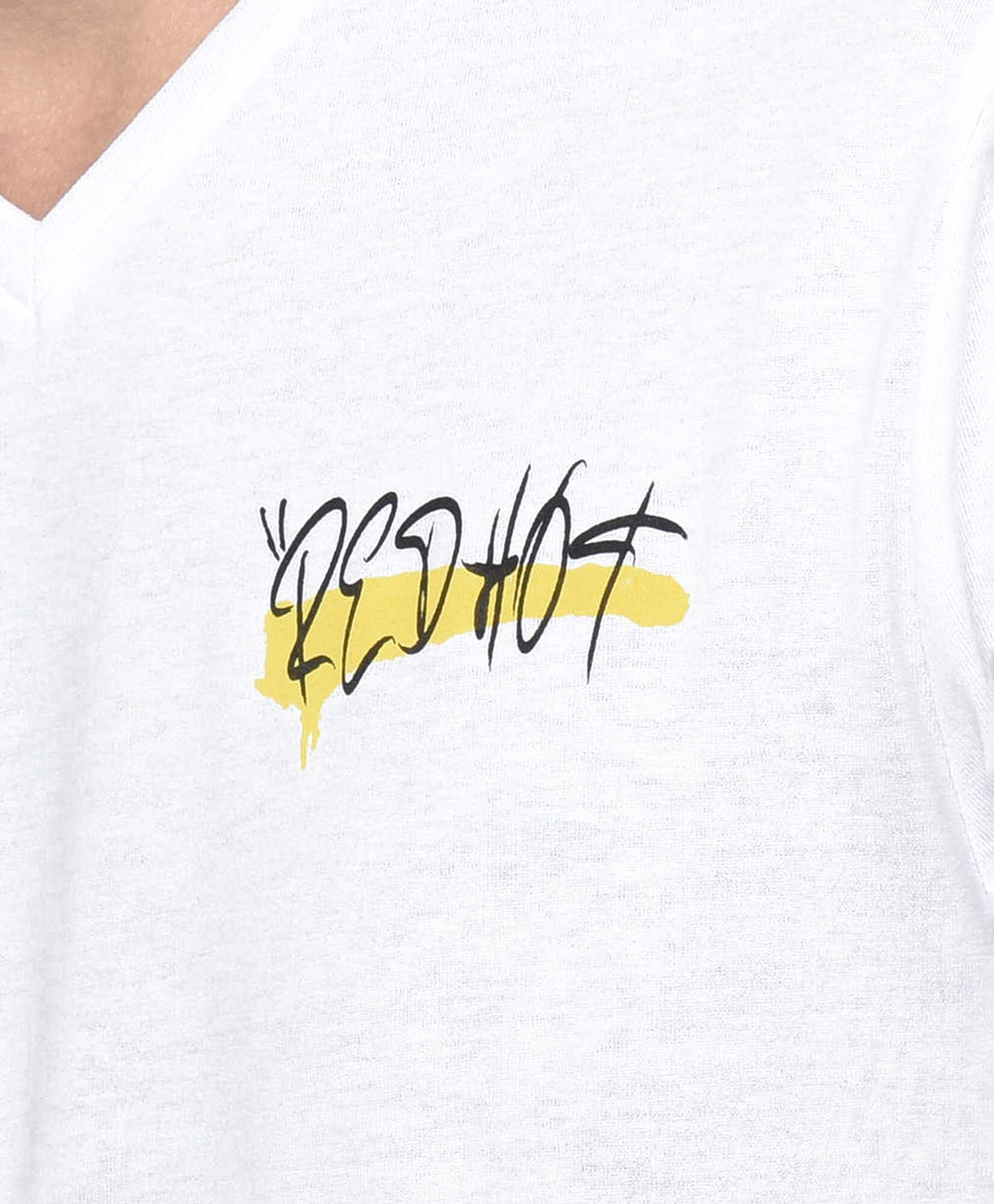 Polera hombre doble estampado graffiti Polera hombre doble estampado graffiti