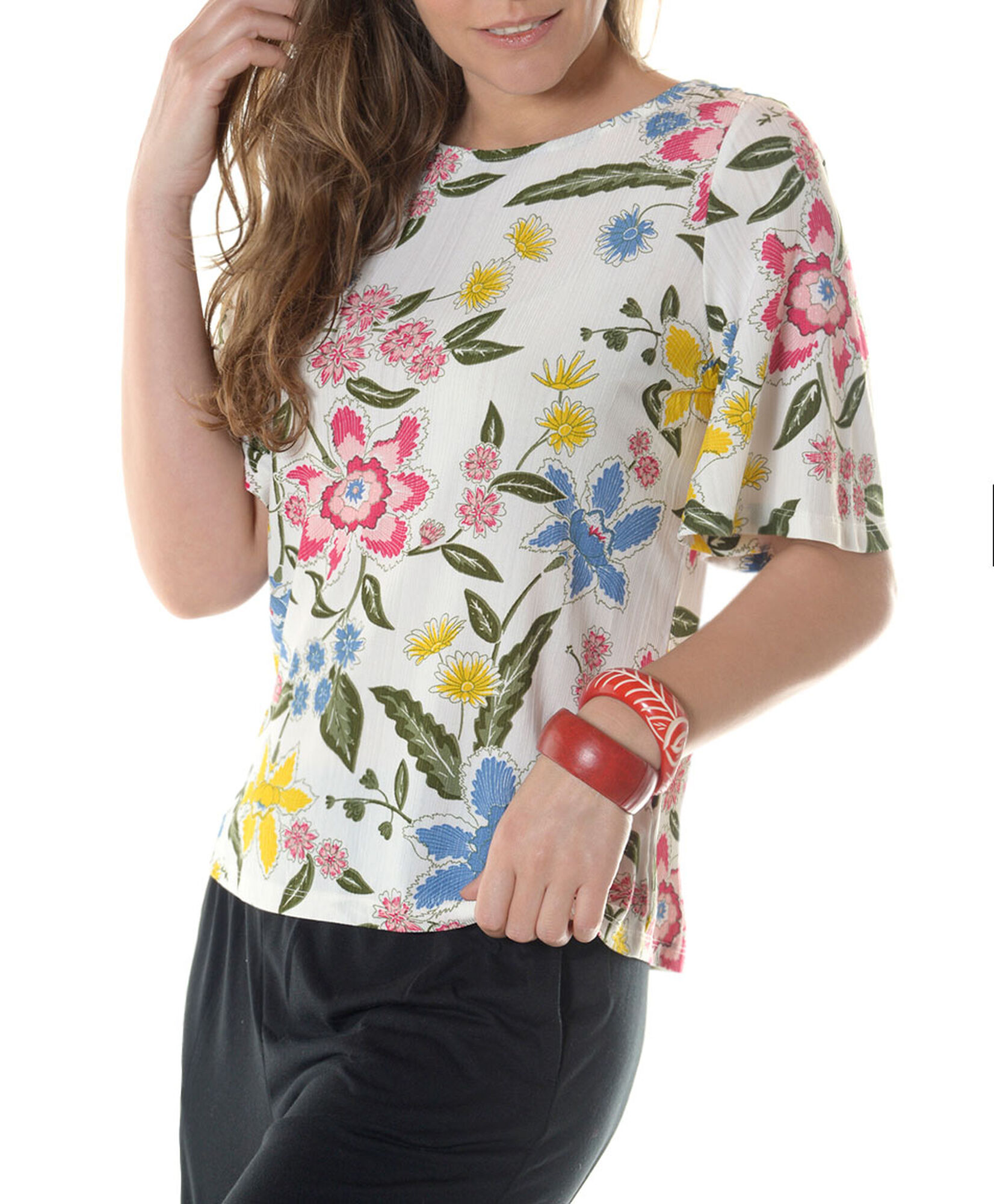 Polera flores Polera flores