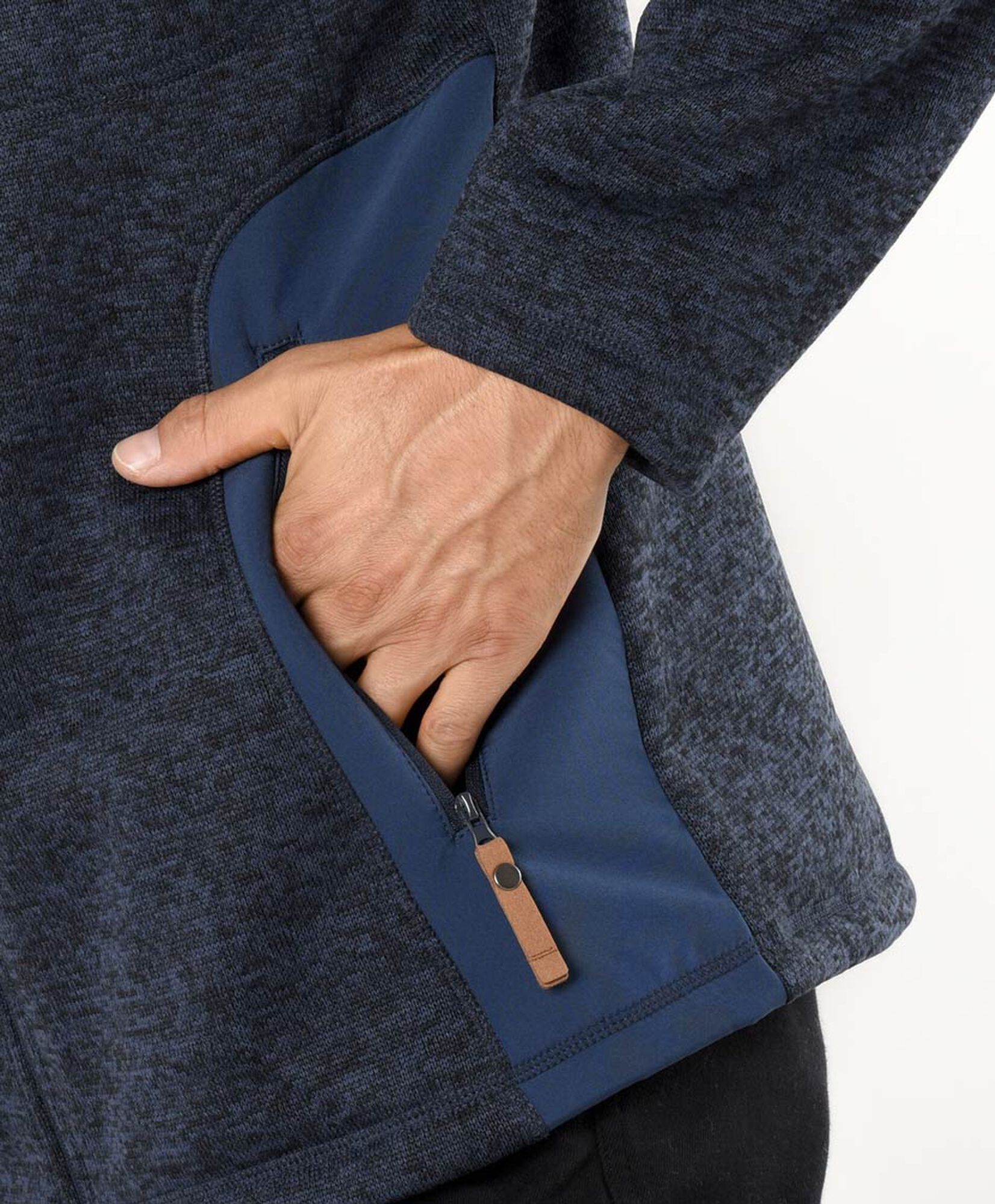 Chaqueta deportiva hombre polar mix Chaqueta deportiva hombre polar mix