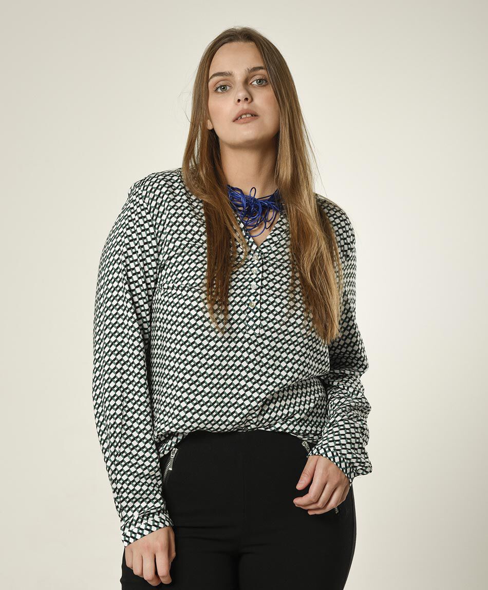Blusa estampada