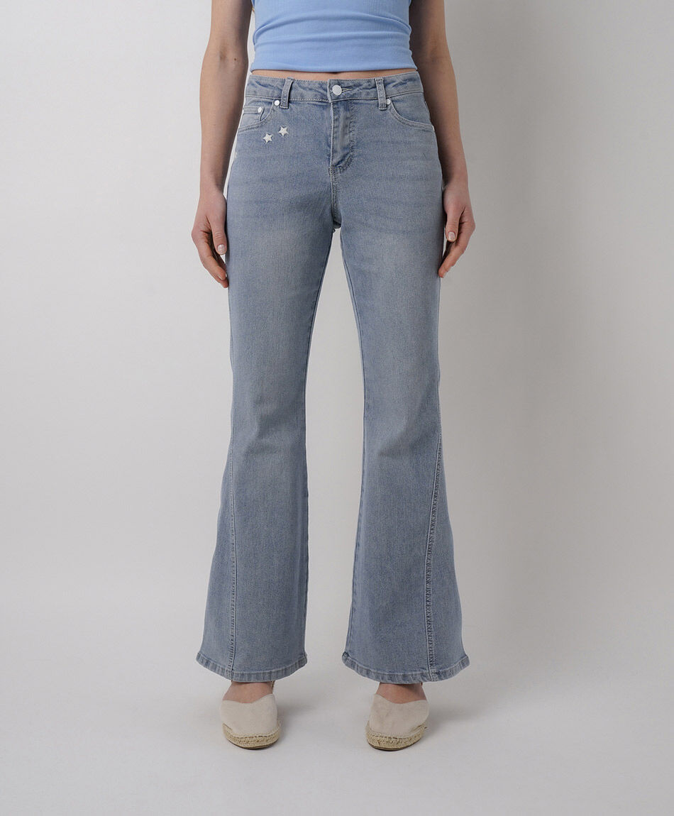 Jeans mujer flare