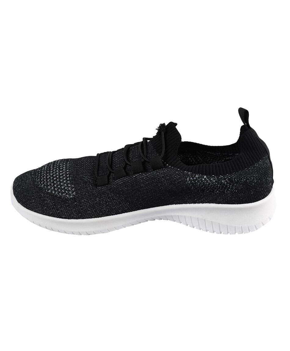 Zapatilla el&aacute;sticos plataforma