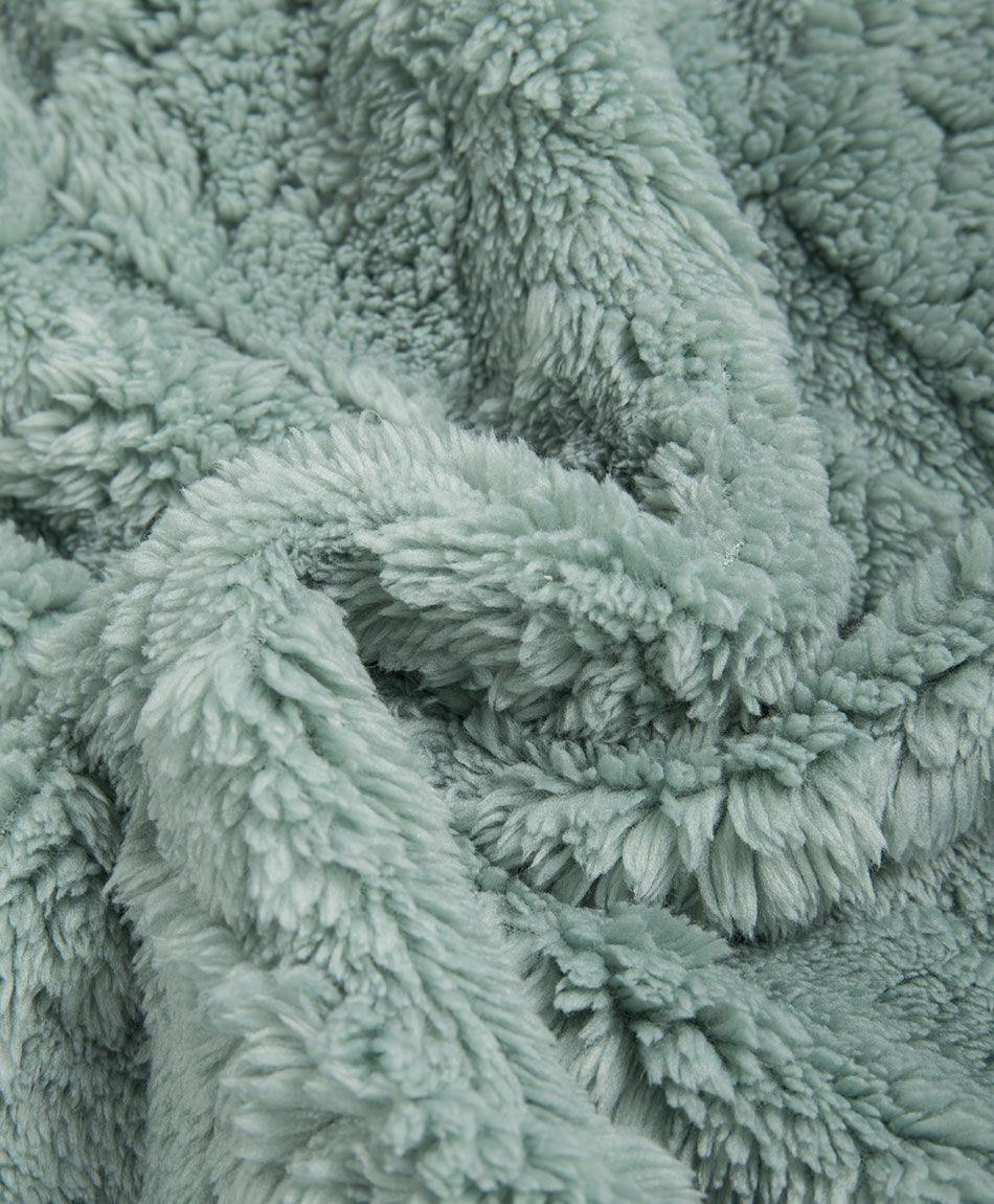 Poler&oacute;n ni&ntilde;a  sherpas rombo  verde