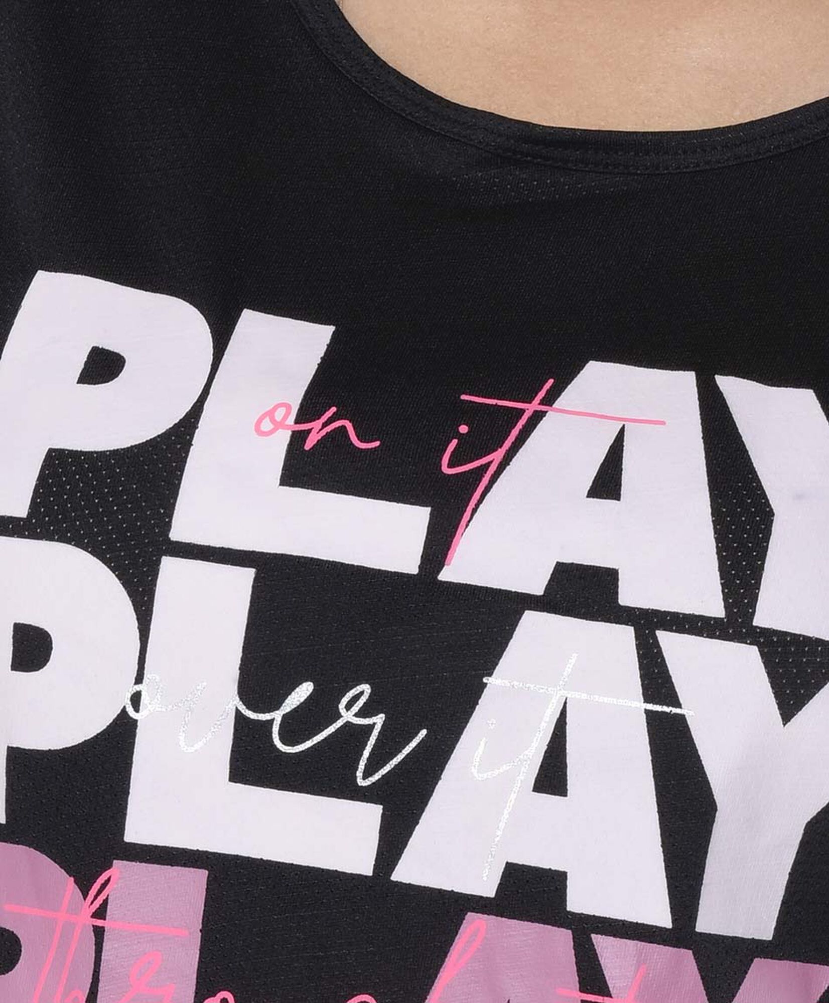 Polera deportiva mujer espalda malla Polera deportiva mujer espalda malla