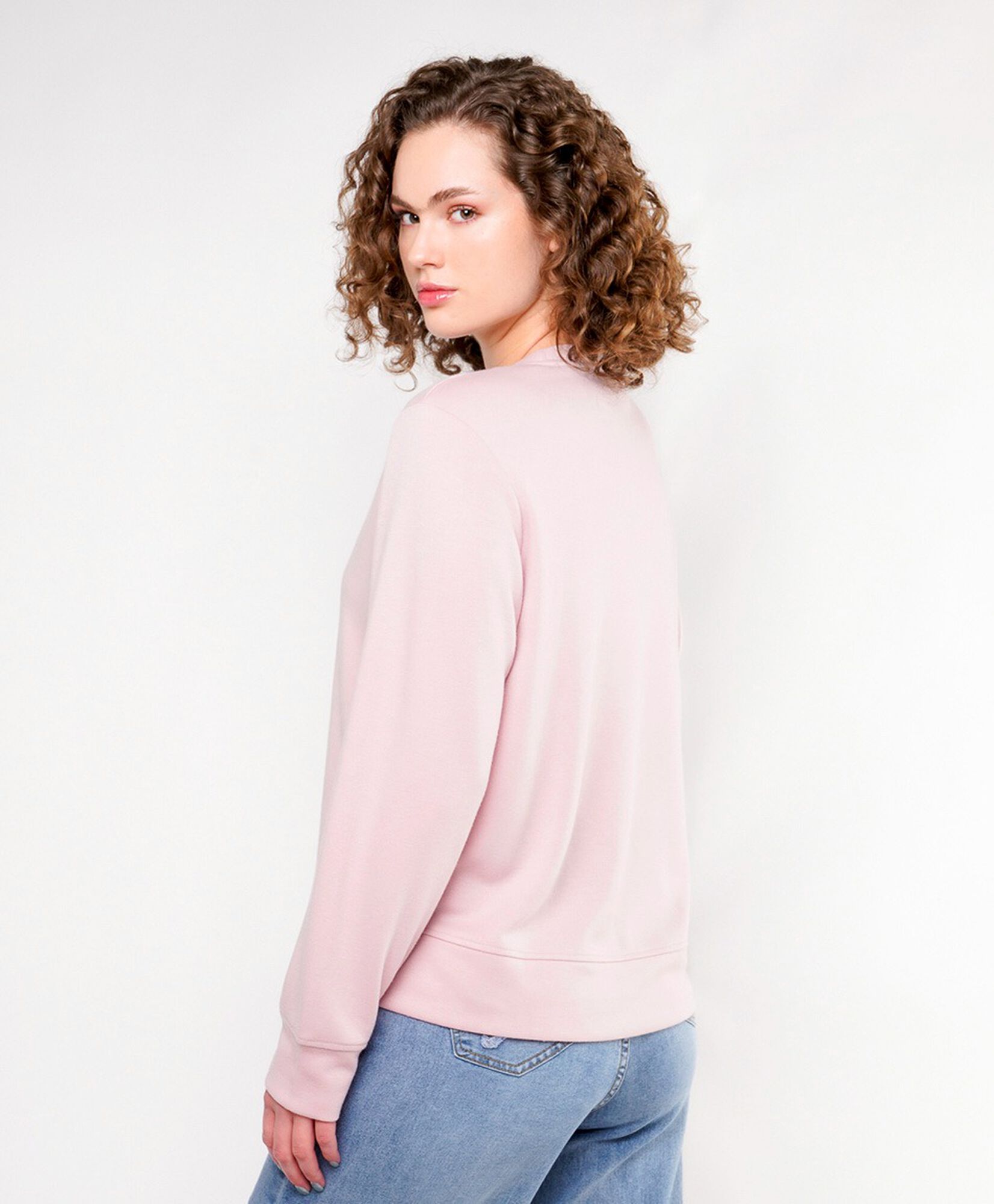 Polerón mujer clásico rosado Polerón mujer clásico rosado