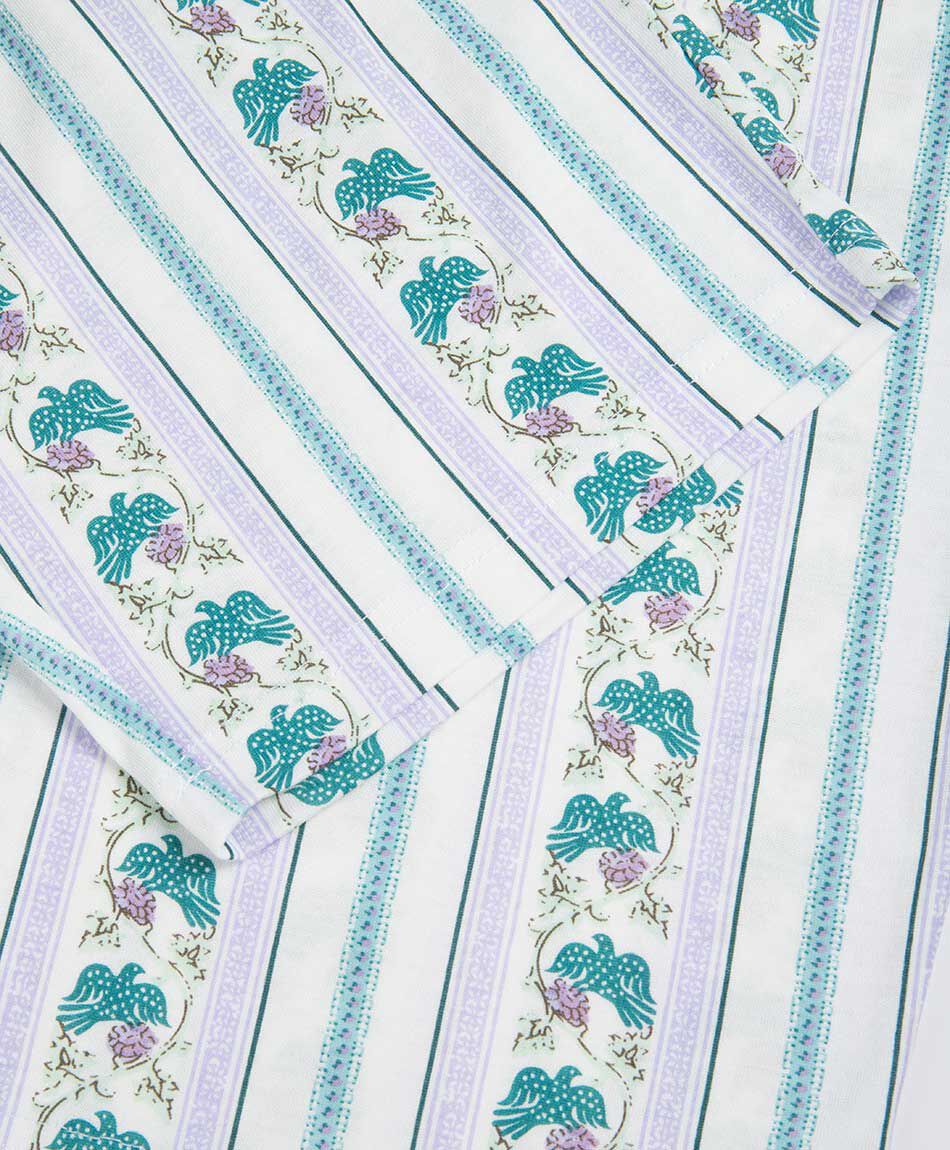 Pijama mujer capri botones floreados