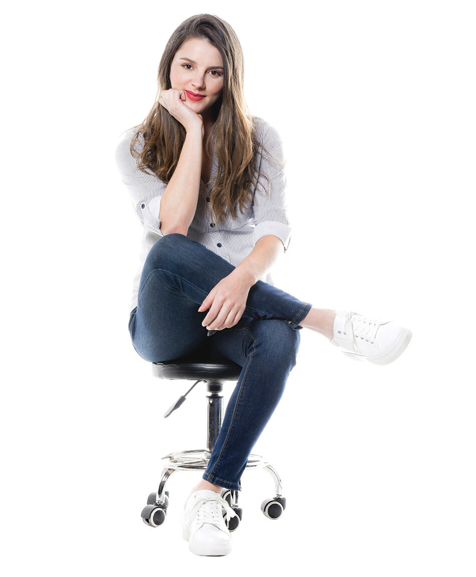 Zapatilla plataforma glitter