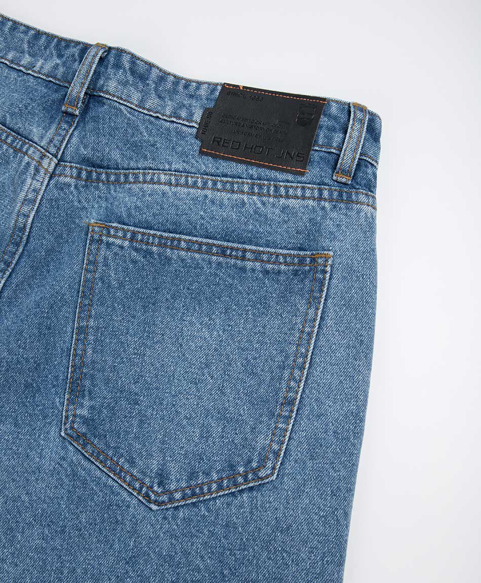 Bermuda hombre denim azul