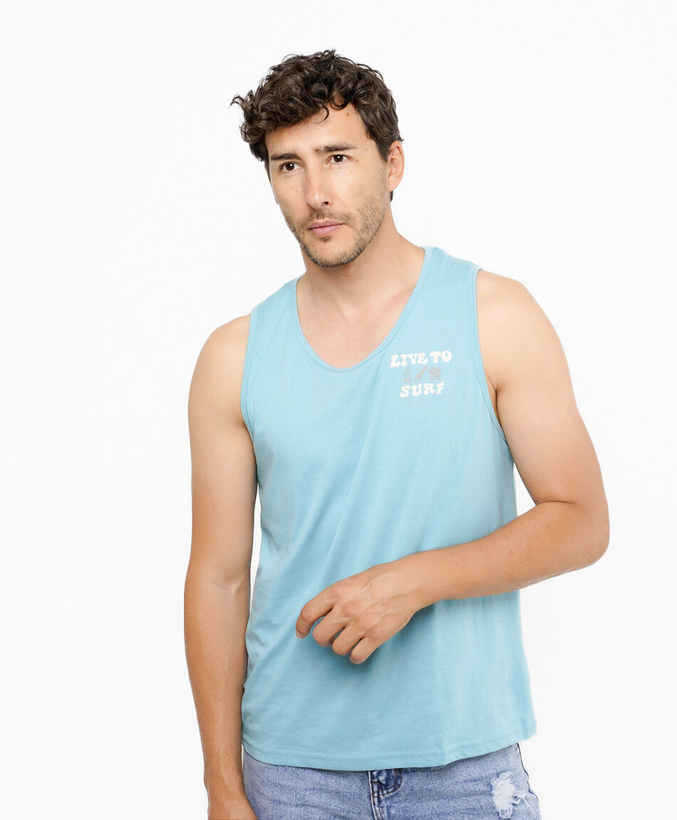 Polera hombre surf ocean