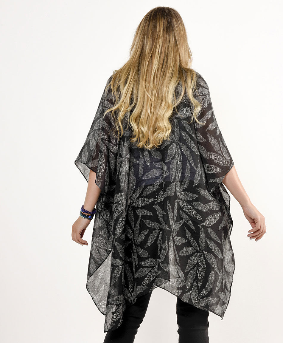 Pareo mujer ramitas brillante