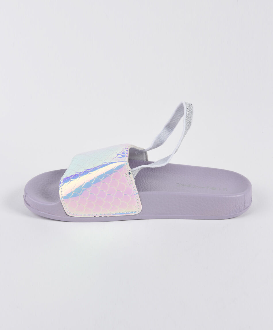 Sandalia infantil slide sirena