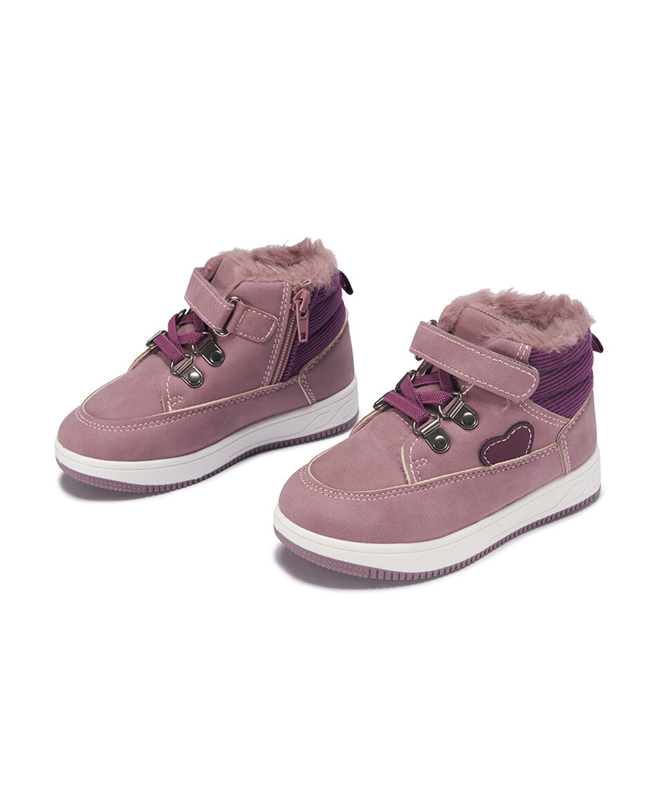 Bot&iacute;n infantil (21 a 26) rosado