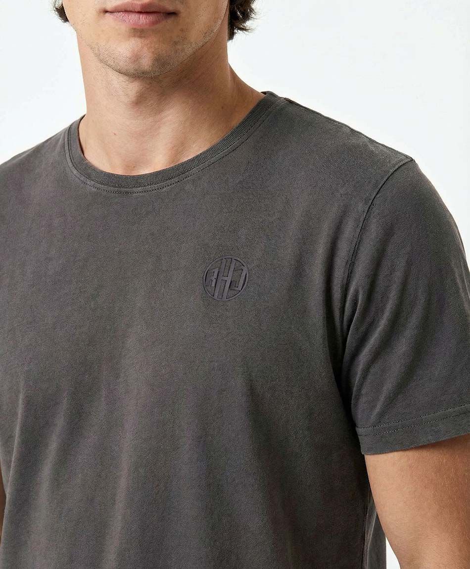 Polera hombre mini print