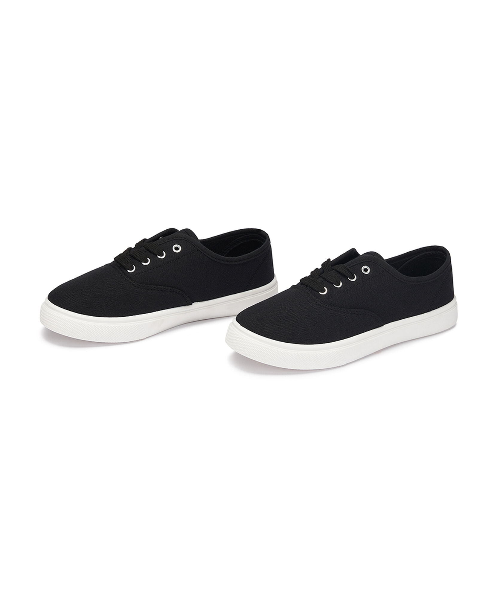Zapatilla mujer lona negra Zapatilla mujer lona negra