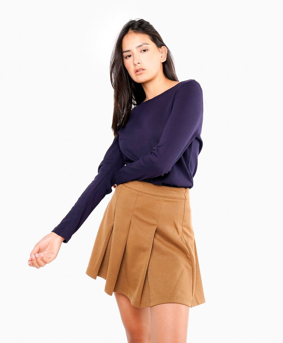 Mini falda mujer pinzas