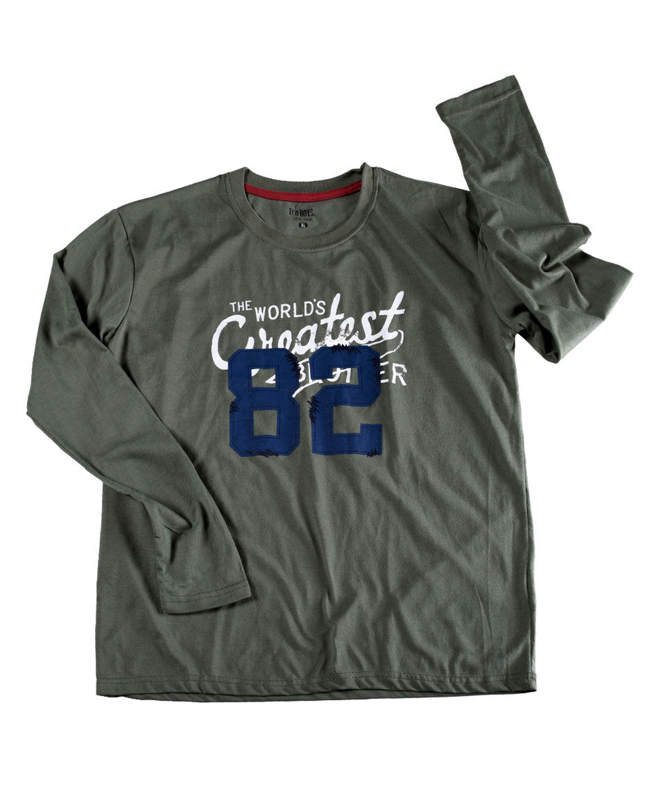 Polera estampada