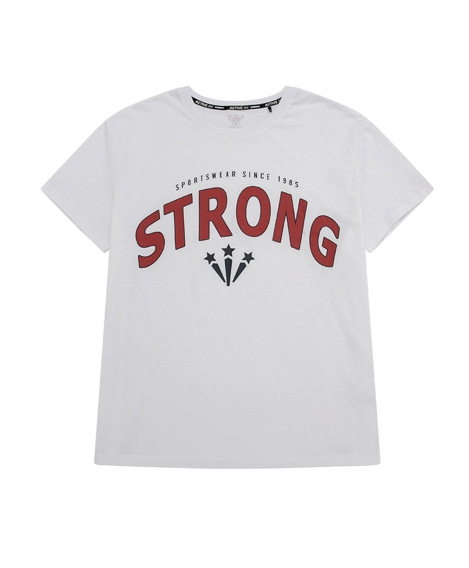 Polera deportiva mujer oversize strong