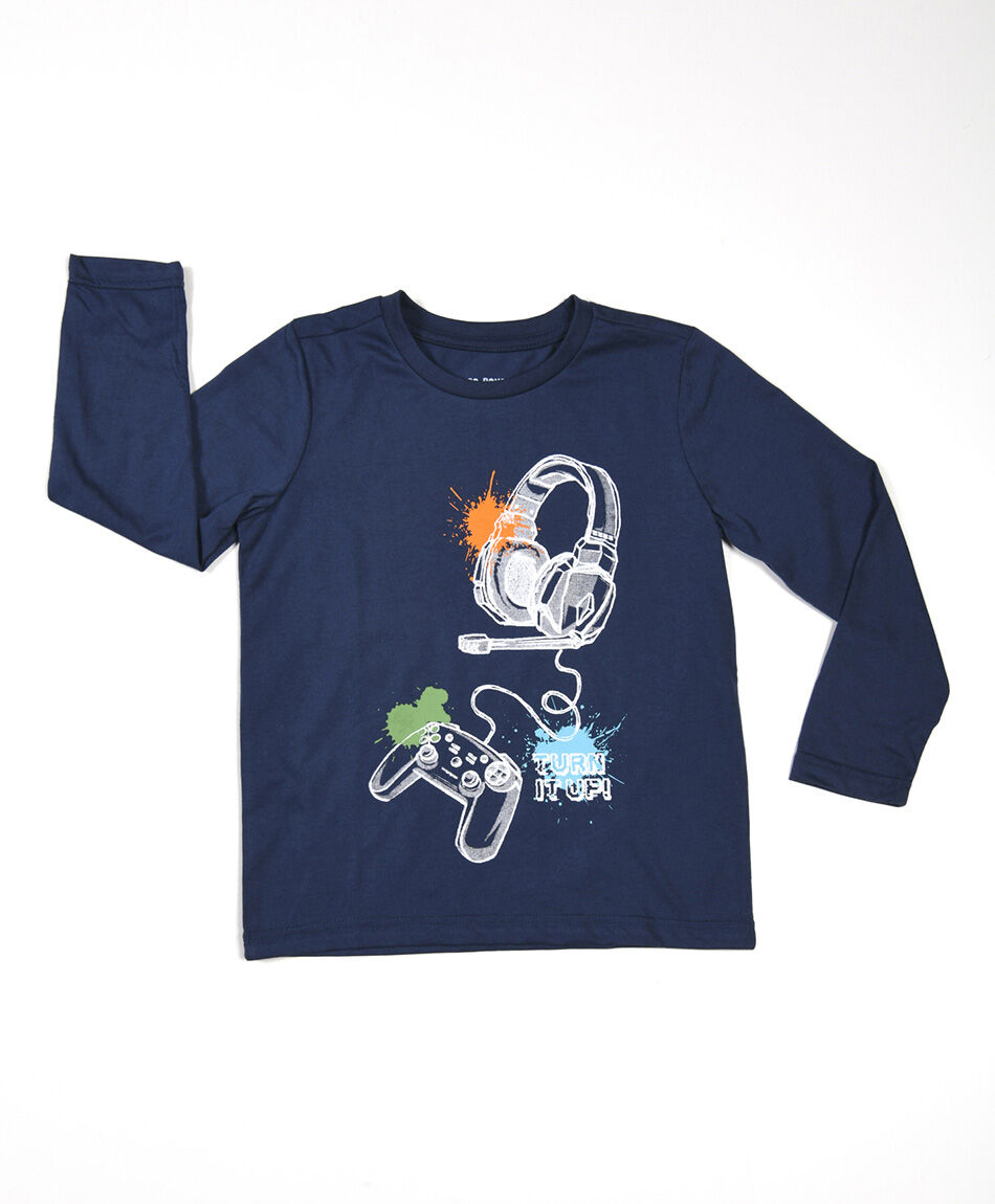 Polera niño audífono