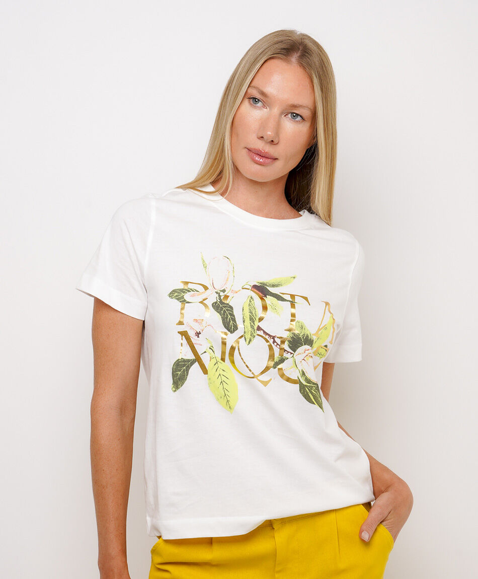 Polera mujer bot&aacute;nica