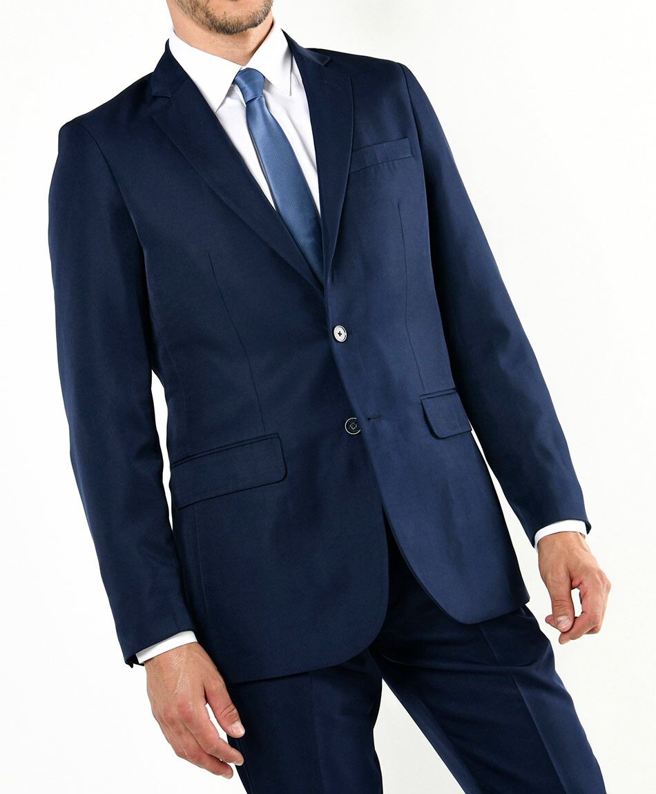 Traje de vestir hombre color azul