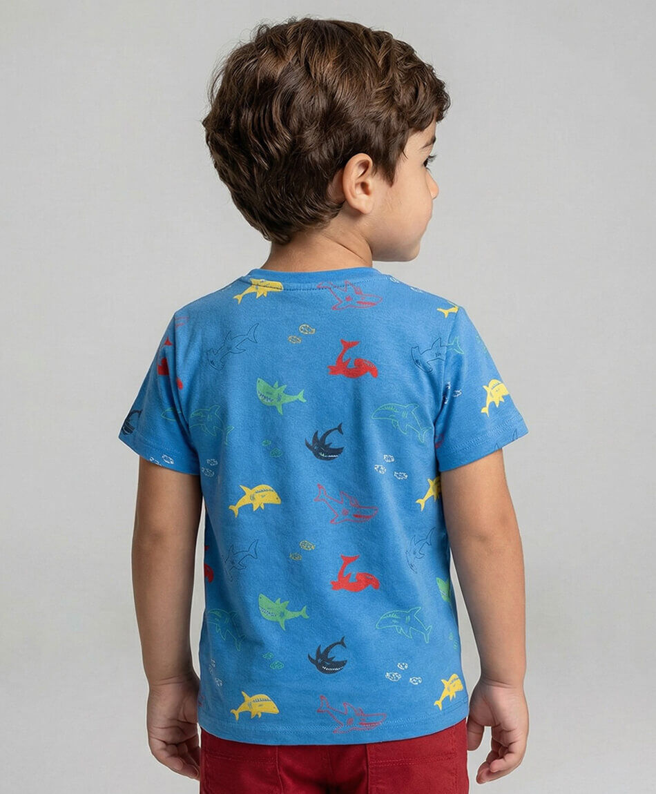 Polera beb&eacute; oc&eacute;ano