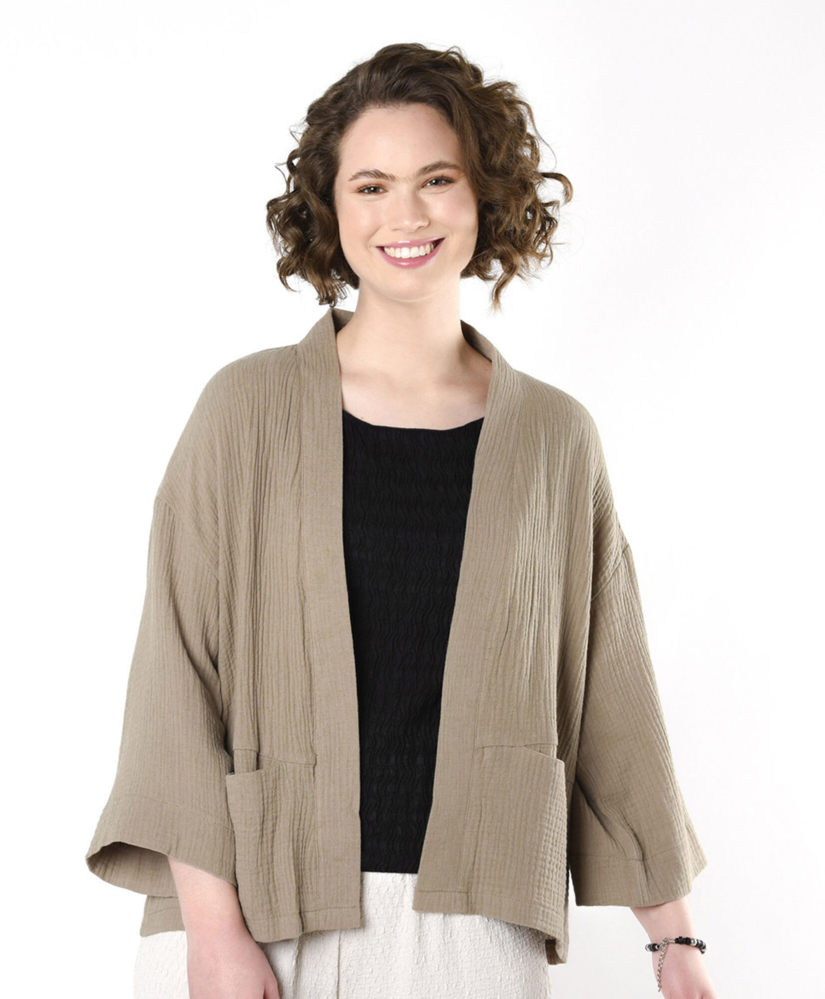 Kimono mujer texturizado Kimono mujer texturizado