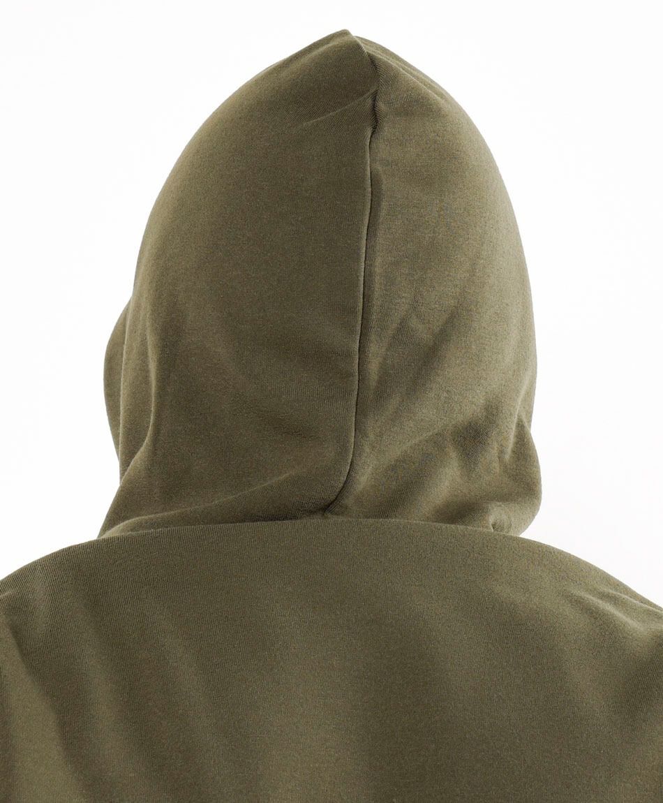 Poler&oacute;n hombre liso capucha