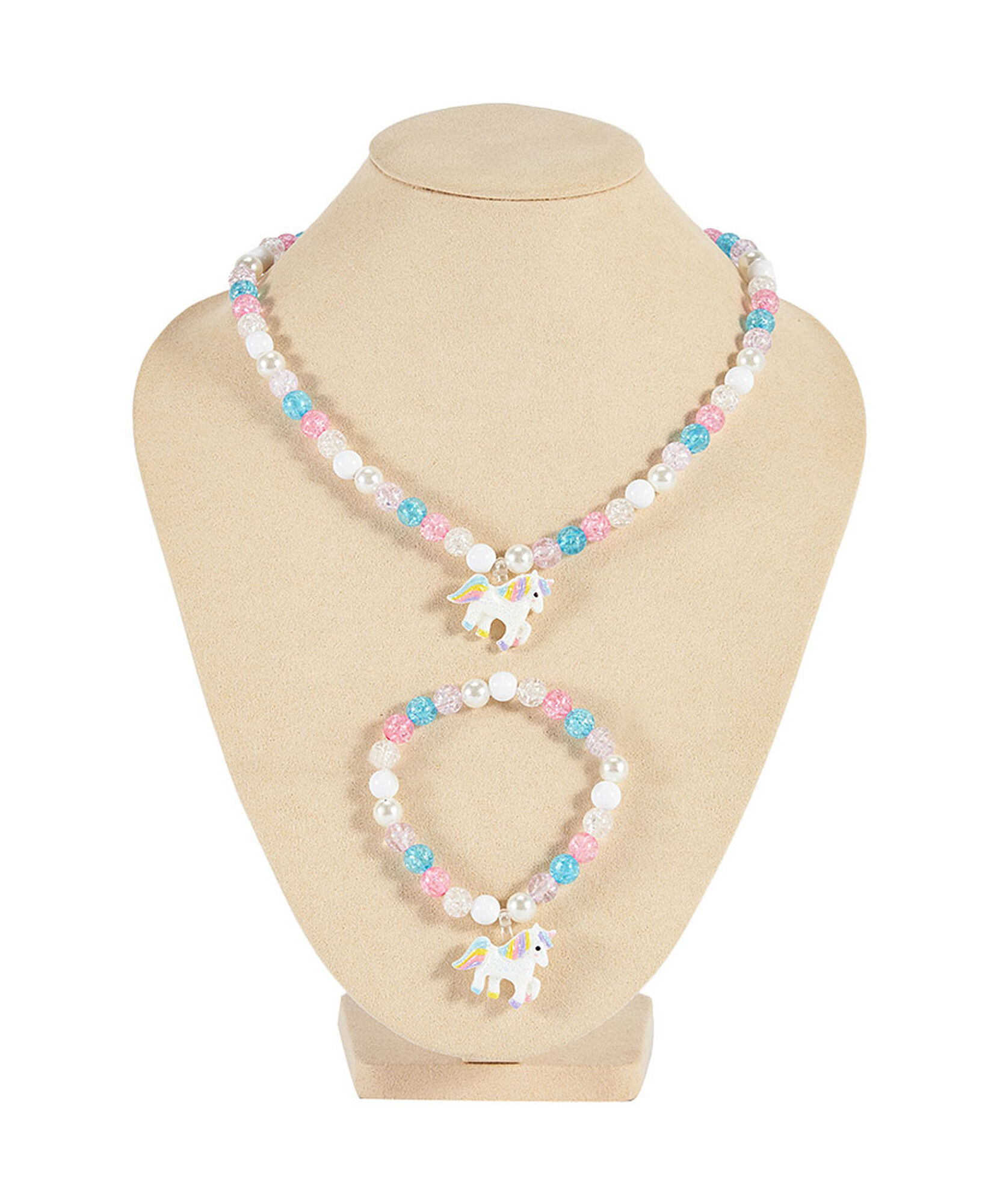 Set collar + pulsera infantil unicornio Set collar + pulsera infantil unicornio