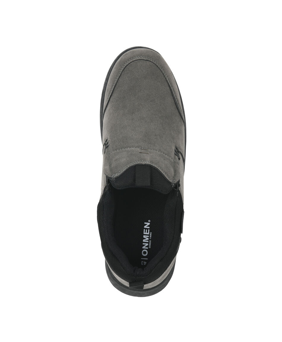 Mocas&iacute;n hombre gamuza