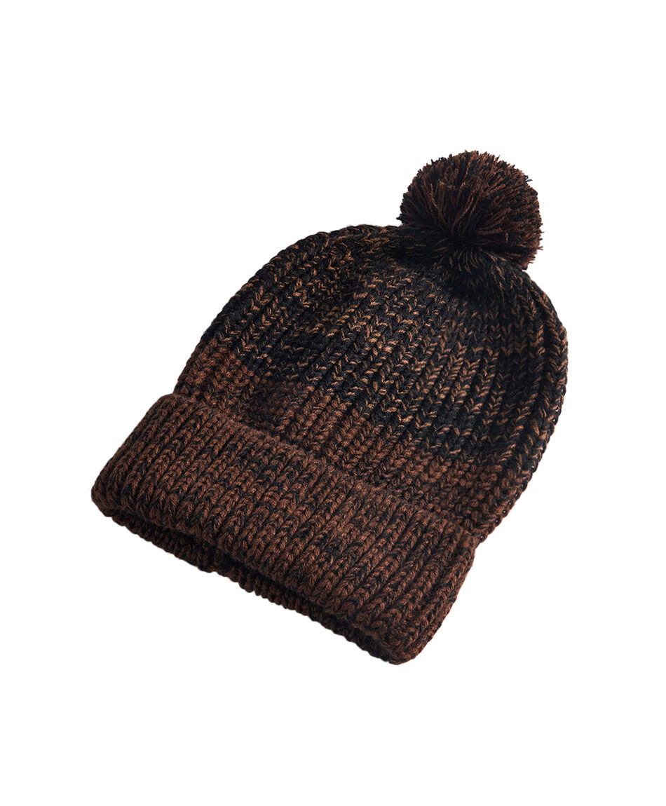 Gorro hombre estilo r&uacute;stico brown