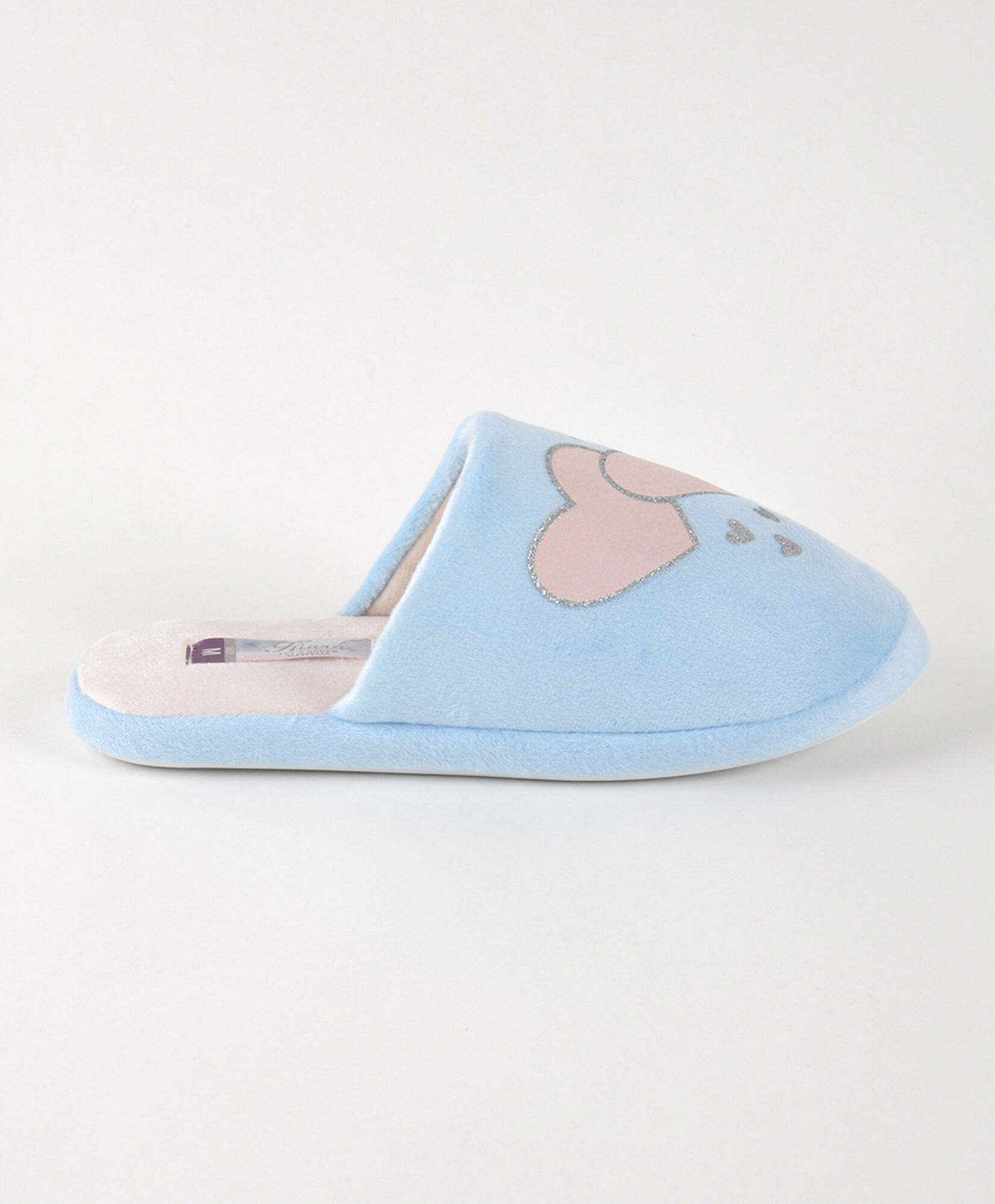 Pantufla mujer doble corazón Pantufla mujer doble corazón