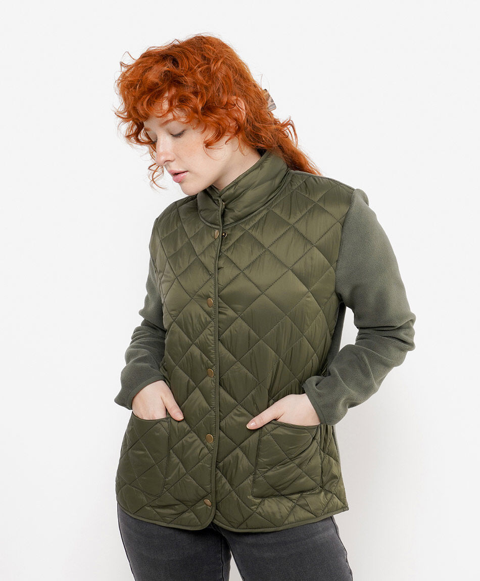 Chaqueta mujer mixta quilt