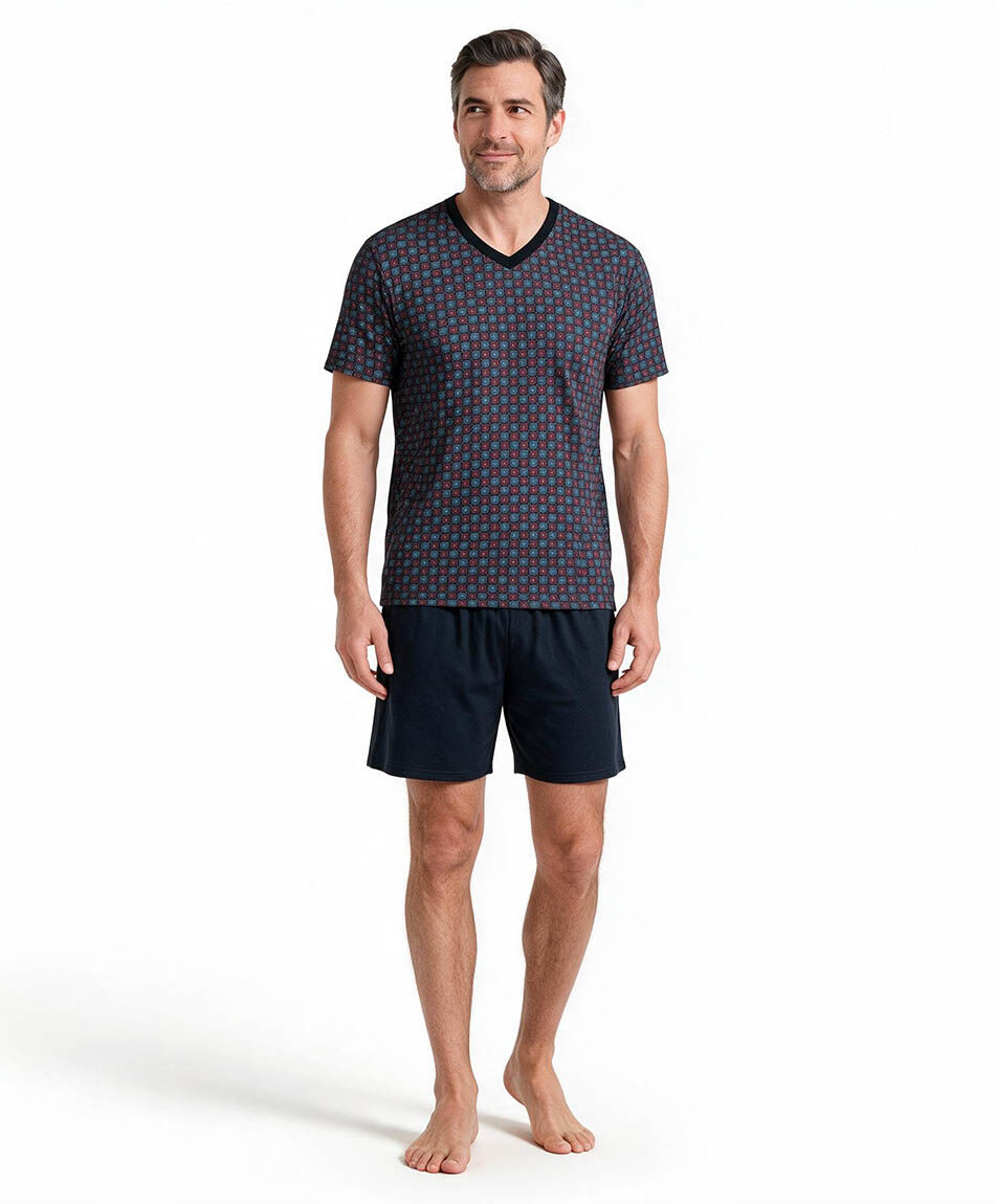 Pijama hombre c&iacute;rculos