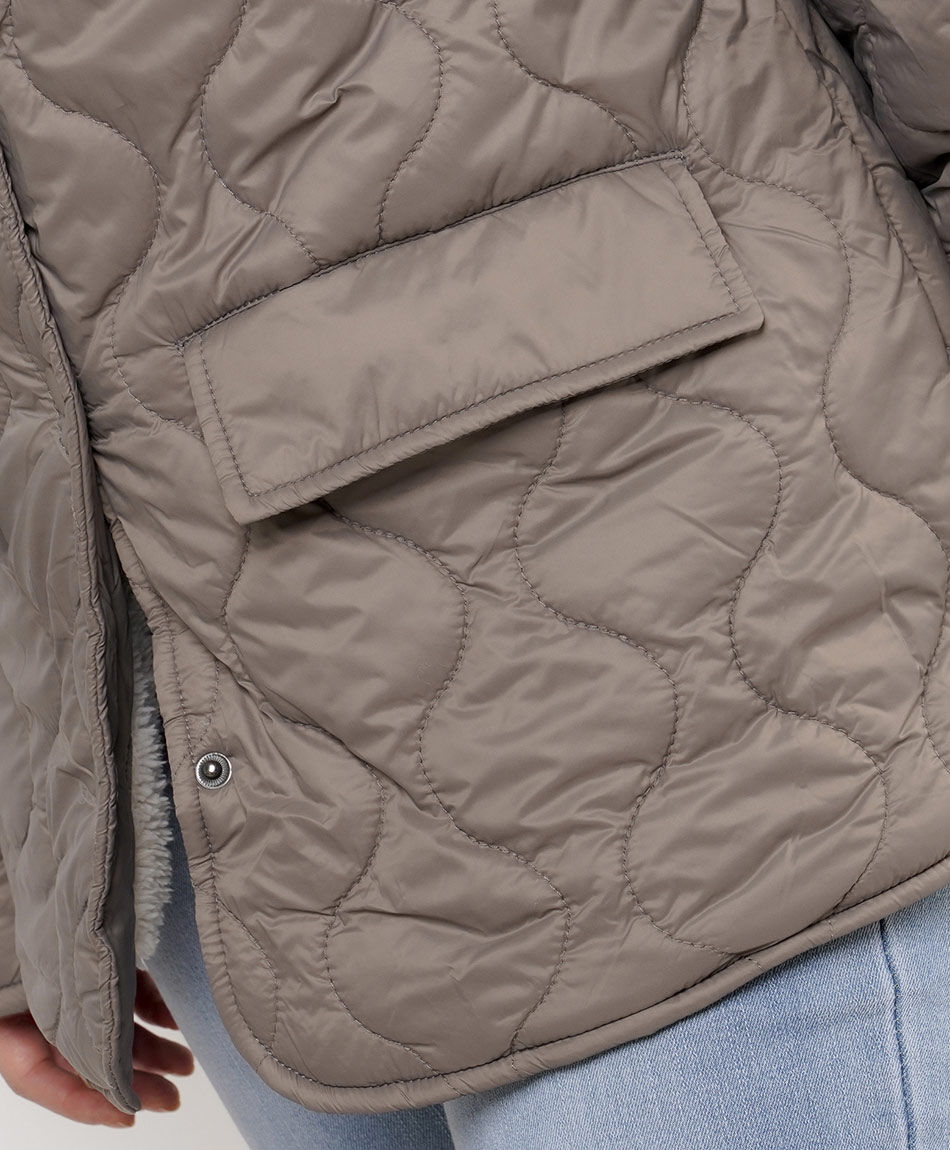 Parka mujer acolchada forrada