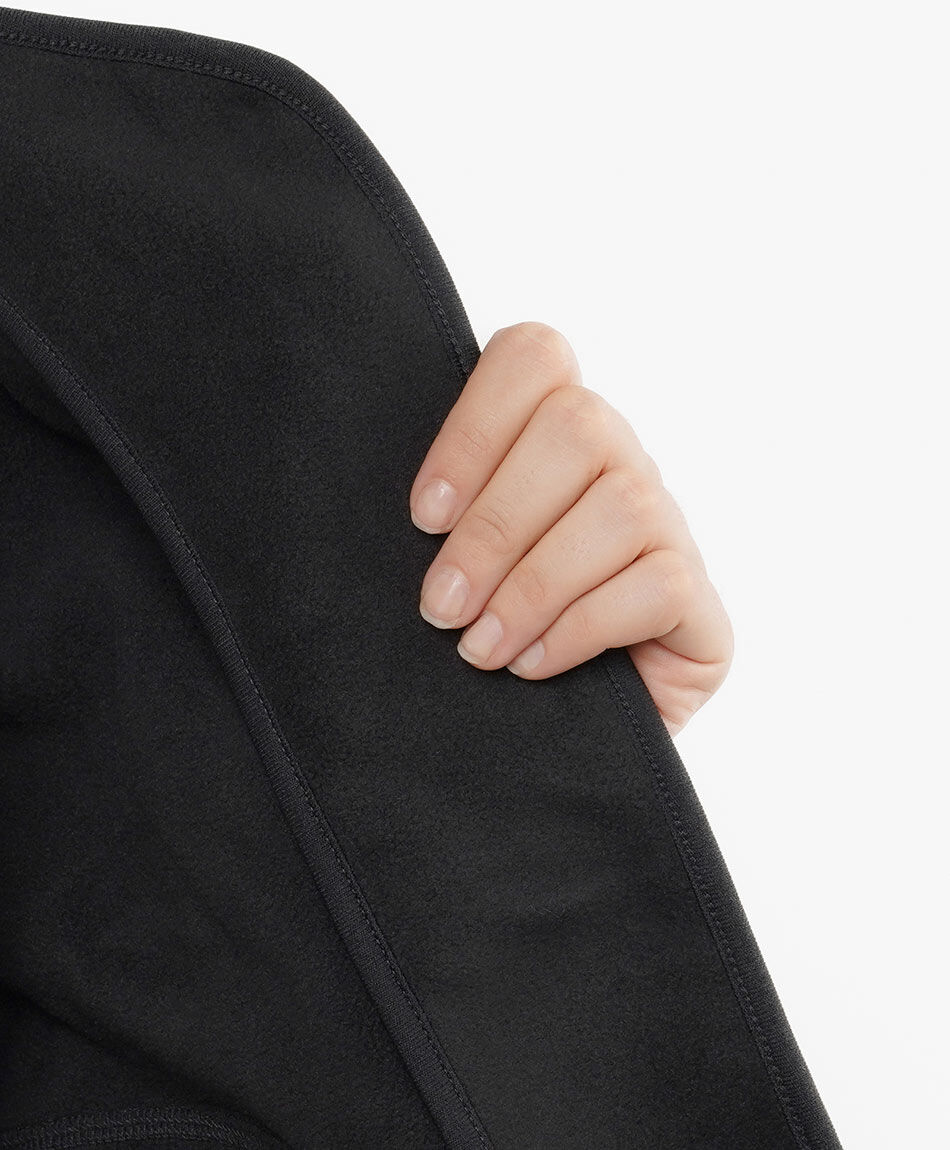 Polar mujer cardigan bols negro