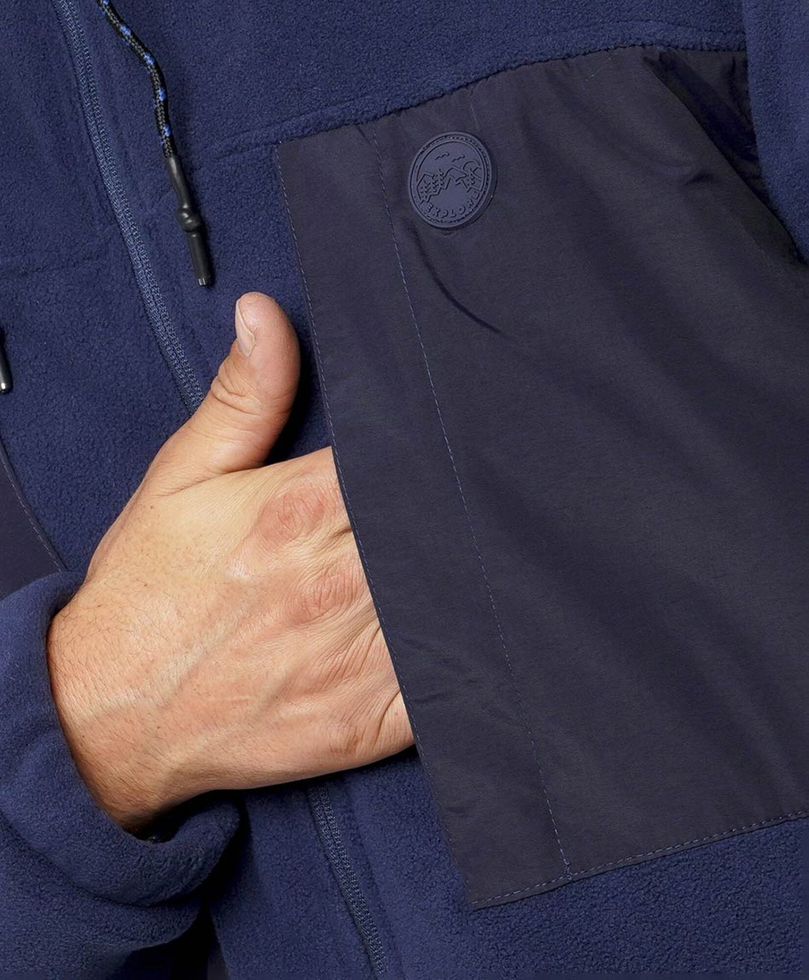 Chaqueta hombre polar forrada Chaqueta hombre polar forrada