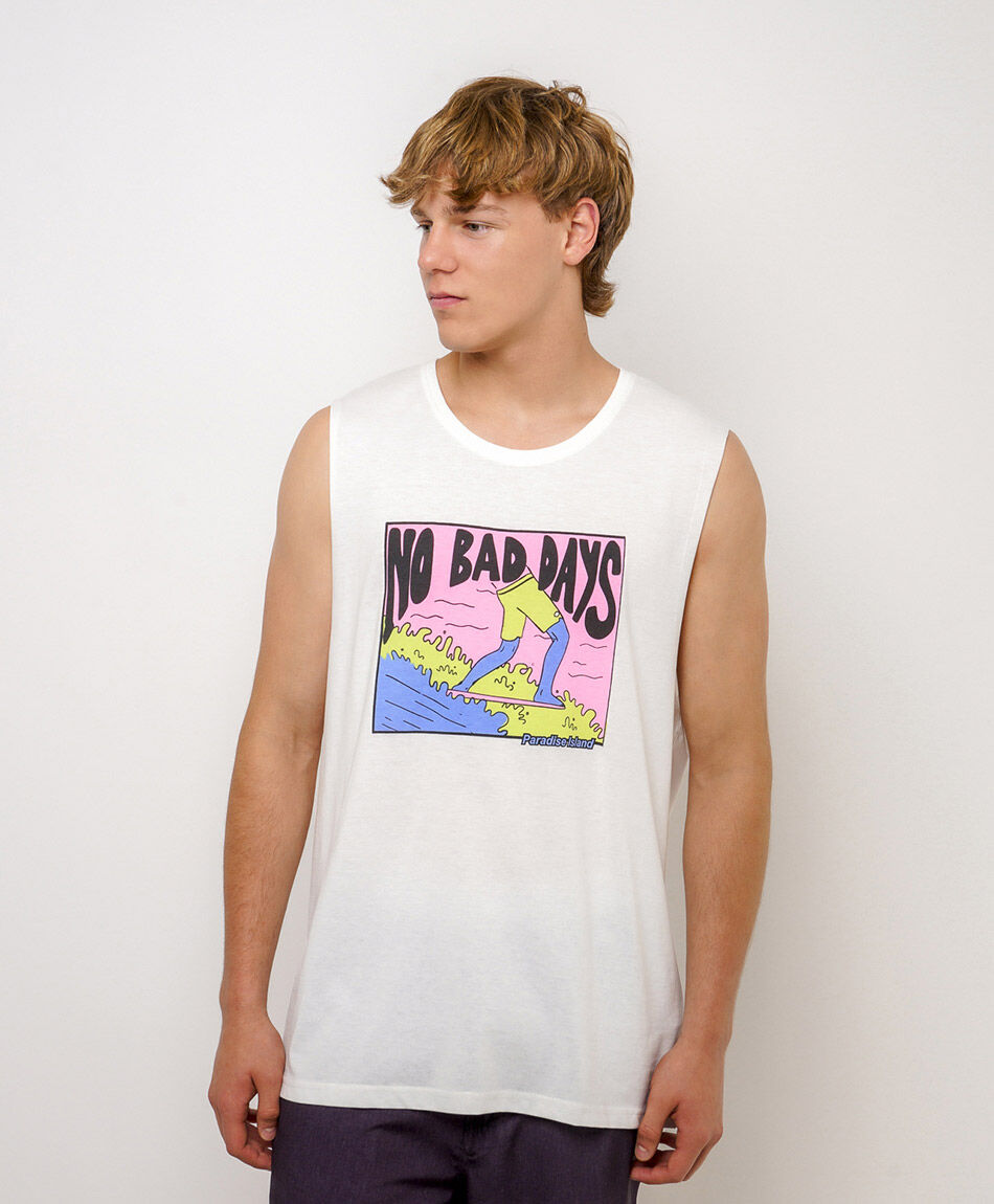 Polera hombre surf no bad days