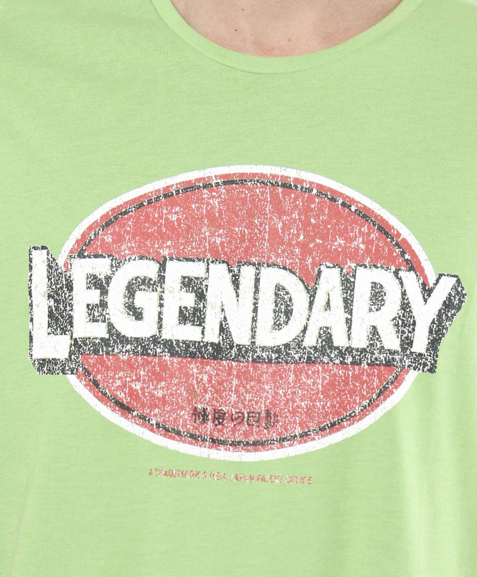 Polera hombre estampado desgastado Polera hombre estampado desgastado