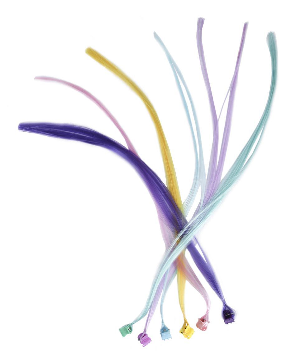 Set mechas pinchecitos 6 piezas