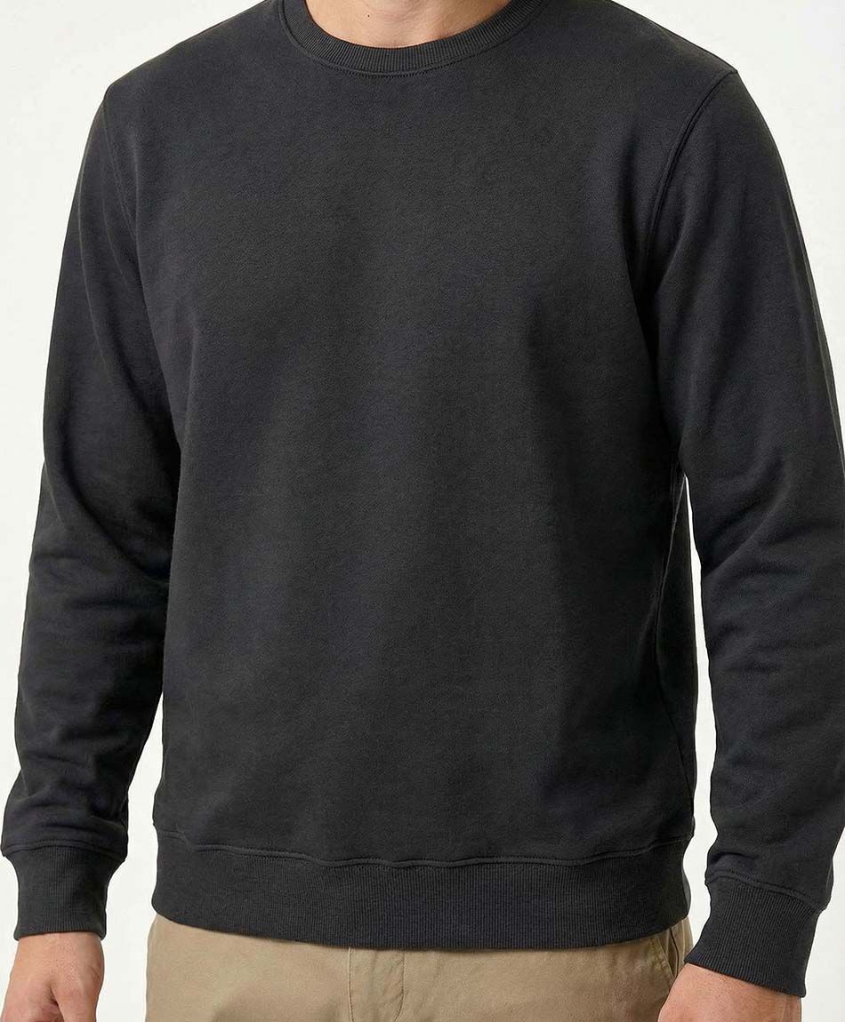 Poler&oacute;n hombre cuello redondo beige