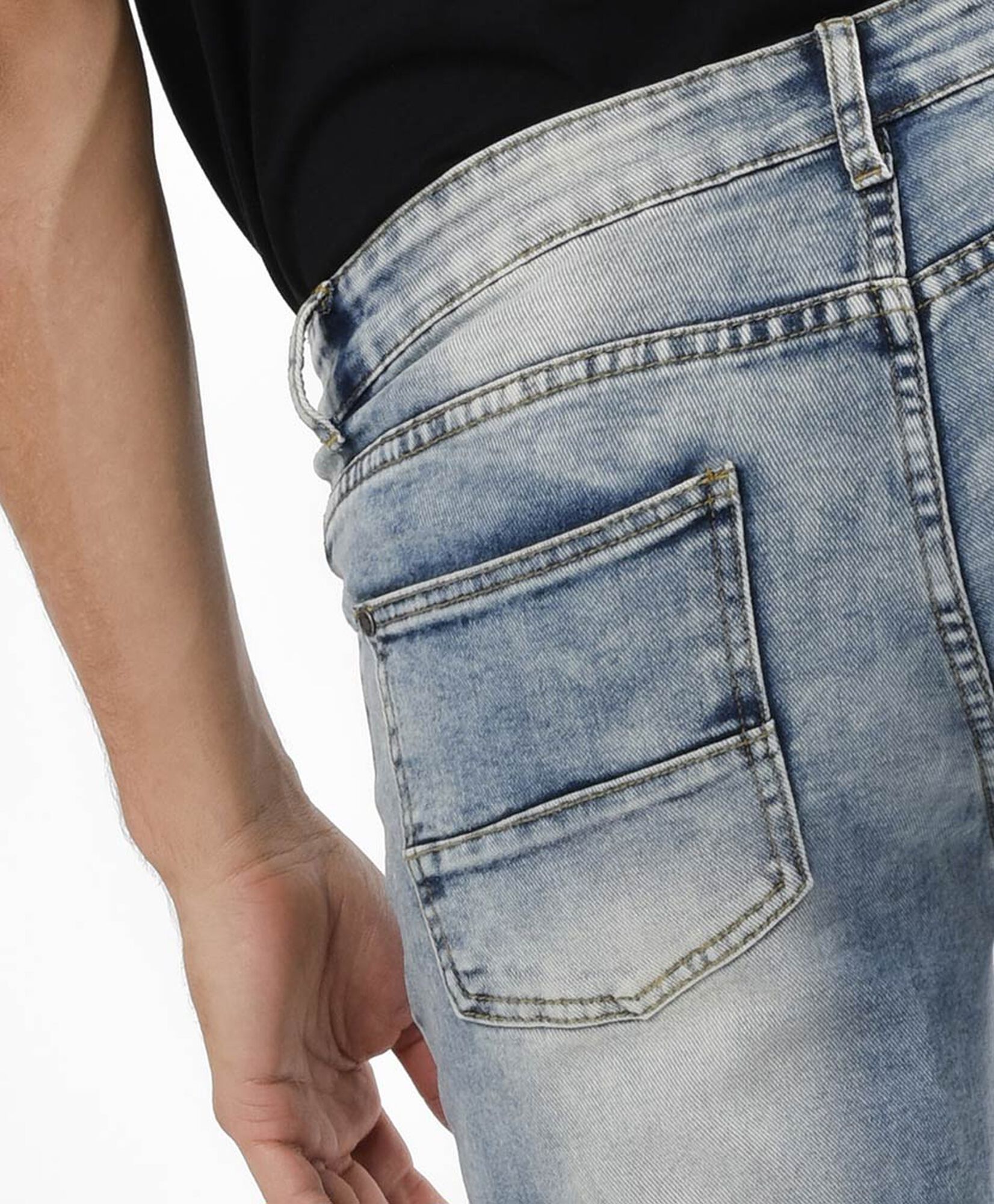 Jeans hombre rasgado skinny fit Jeans hombre rasgado skinny fit