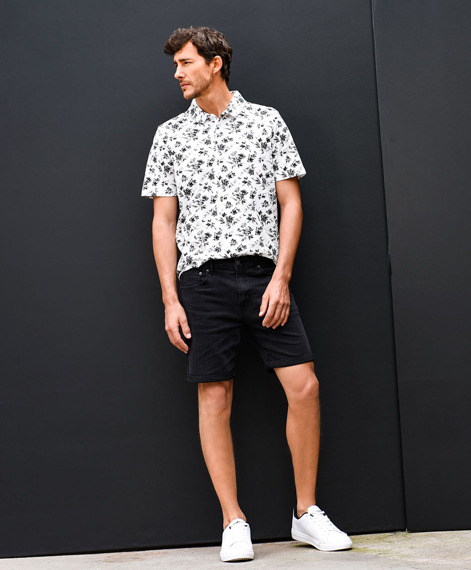 Bermuda hombre denim negro Bermuda hombre denim negro