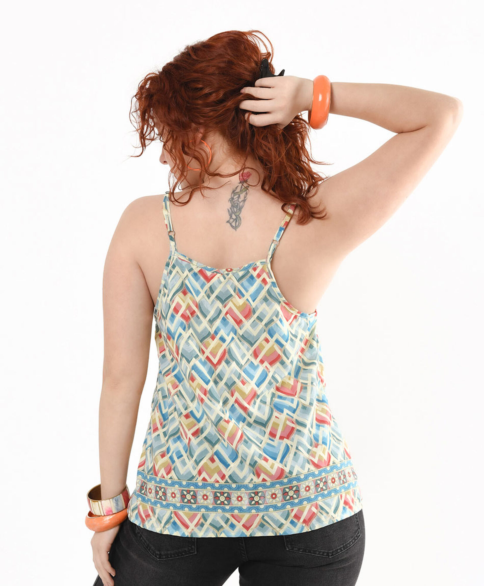 Blusa mujer estampada colores Blusa mujer estampada colores