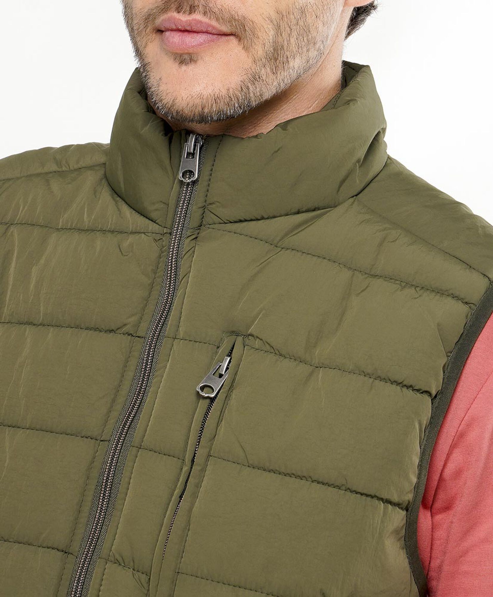 Parka hombre sin mangas estilo pescador Parka hombre sin mangas estilo pescador