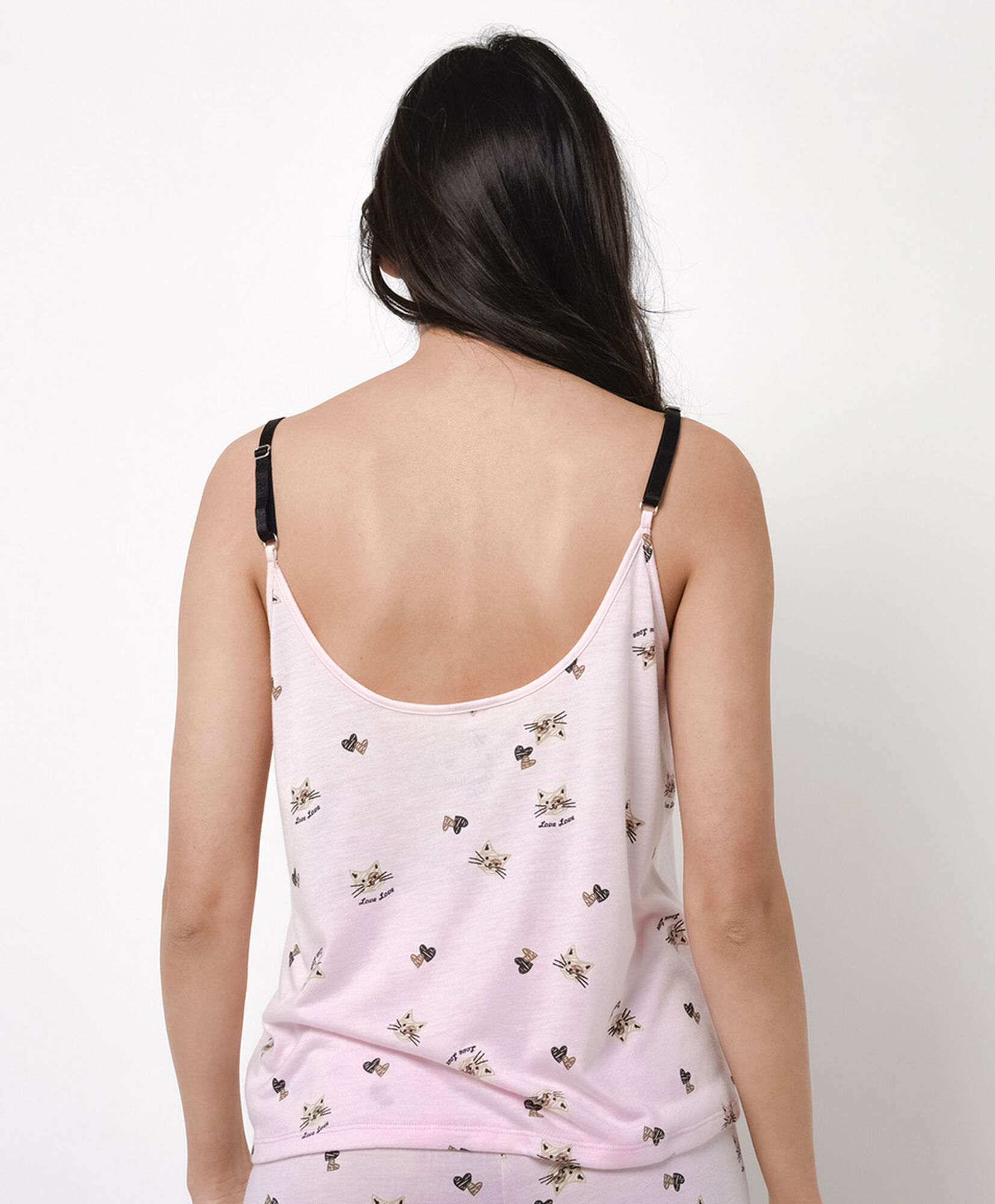 Pijama mujer pabilo gatos Pijama mujer pabilo gatos