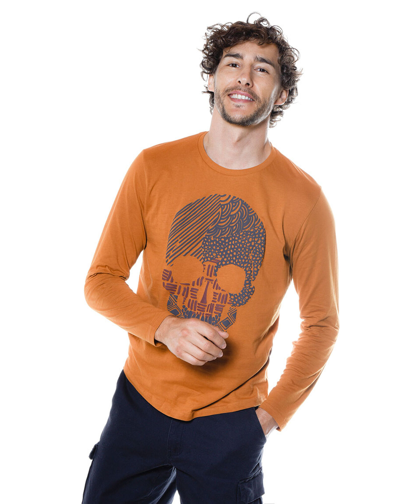 Polera algodon estampada Polera algodon estampada